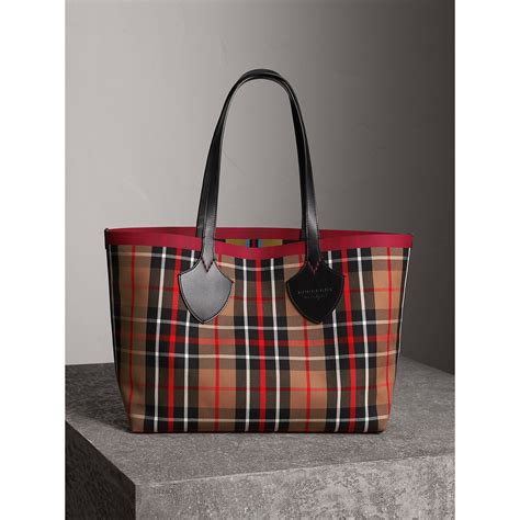 burberry tartan cotton pouch|farfetch Burberry tote.